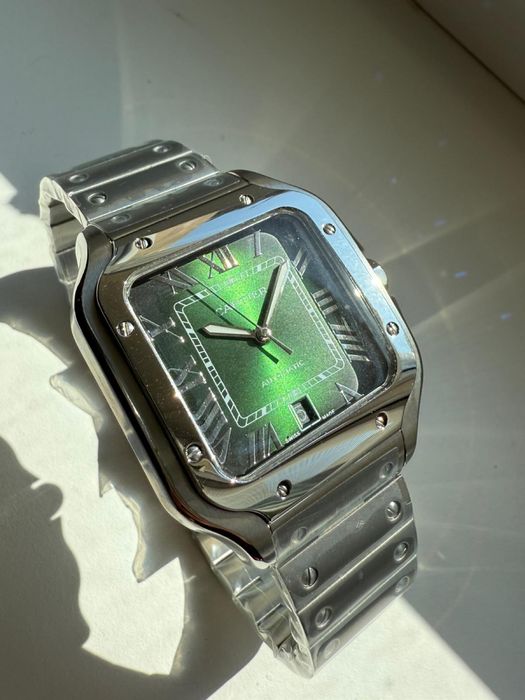 Cartier Santos Green