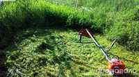 Косене на трева Почистване на парцели