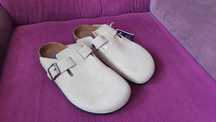 Saboti/ slapi Birkenstock Boston Soft Fotbed marimea 39,5-40 pret fixx