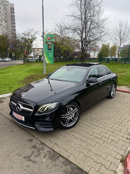 Mercedes E AMG • Bord digital • HeadUp • Burmester • Pano • Camere 360