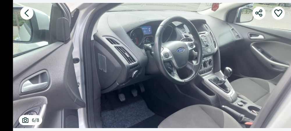 Ford Focus lll Euro5 Diesel 1+6 trepte 
Mașina este foarte bine întreț