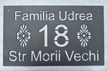 Numere poarta personalizate