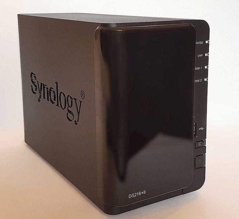 NAS мрежови сторидж Synology DS216+II, 8Gb RAM, 2 bay