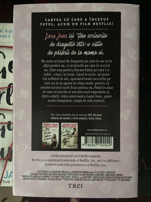 Tuturor băieților pe care i-am iubit-Jenny Han