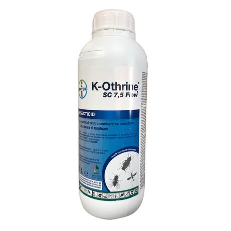 K-Othrine SC 7,5 1L insecticid:muste,tantari,capuse,purici