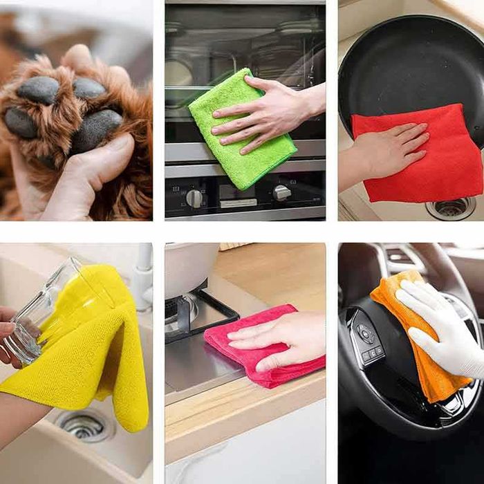 Комплект от 6 бр микрофибърни кърпи за почистване