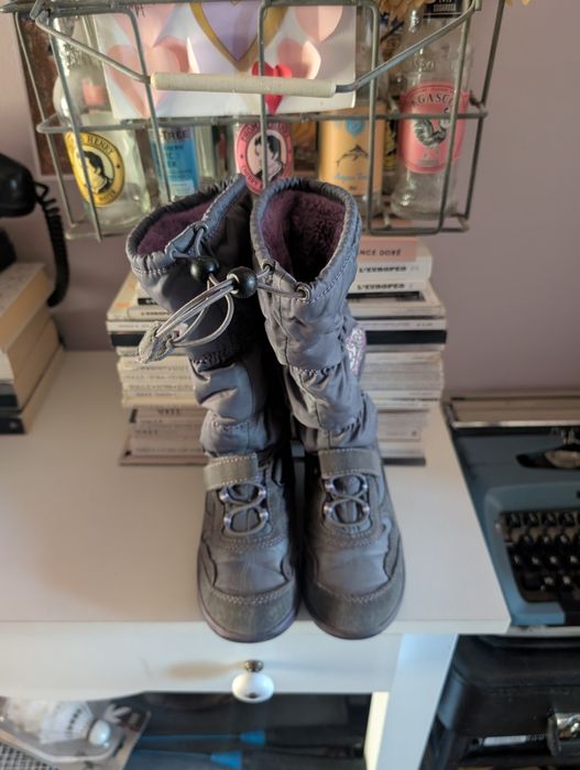 Момичешки зимни боти Geox