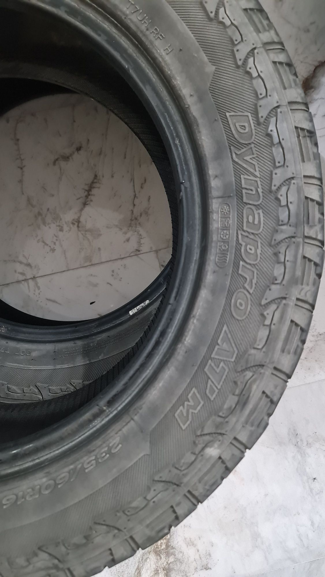 Hankook Dynapro 235/60 R16 100T All Season. Pretul este pentru 3 buc