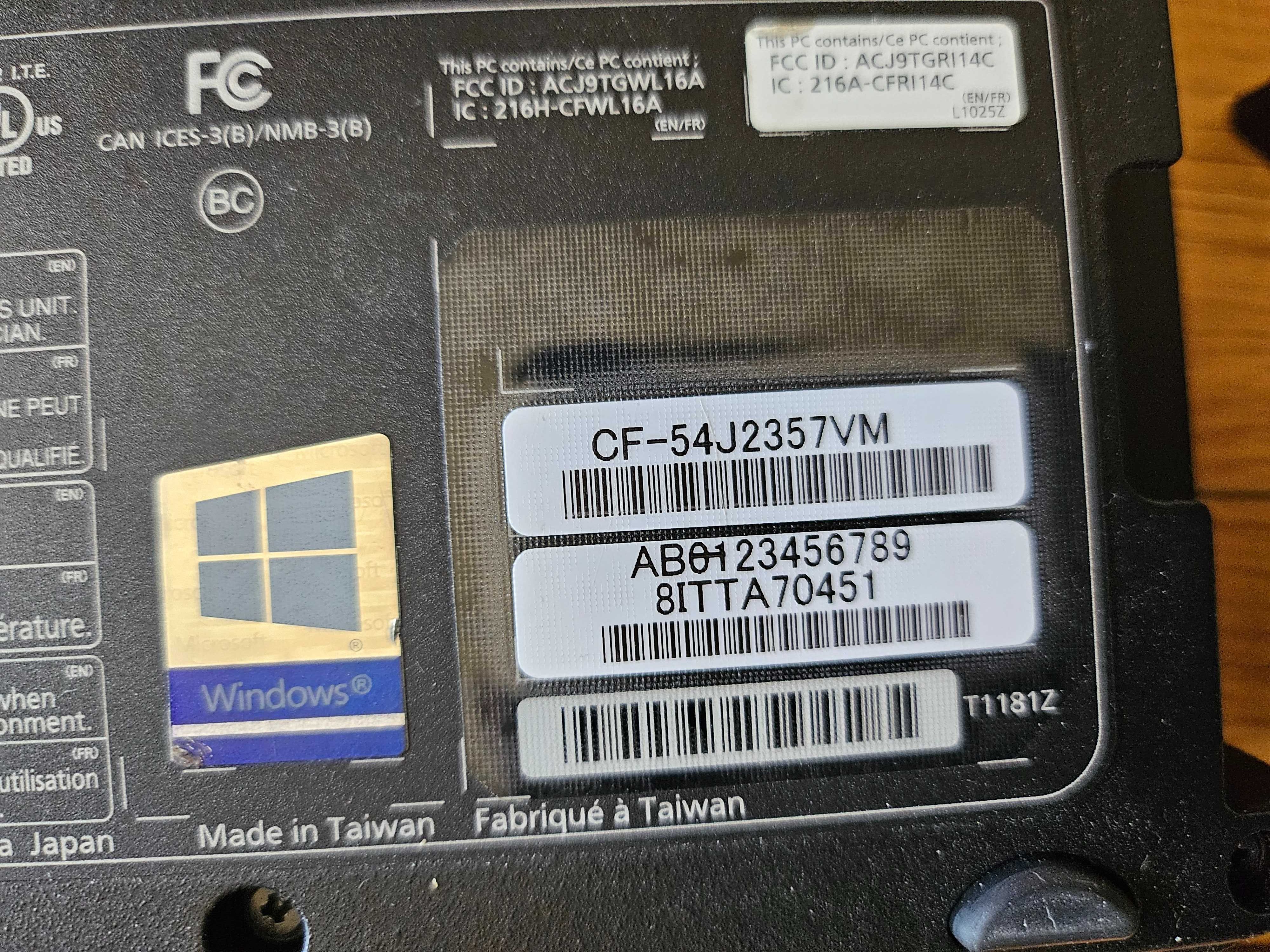 Panasonic CF54 MK3 GPS-4G-2TB-M2-4TB-HDD-32G RAM-Общо 6TB-Вс.Приставки