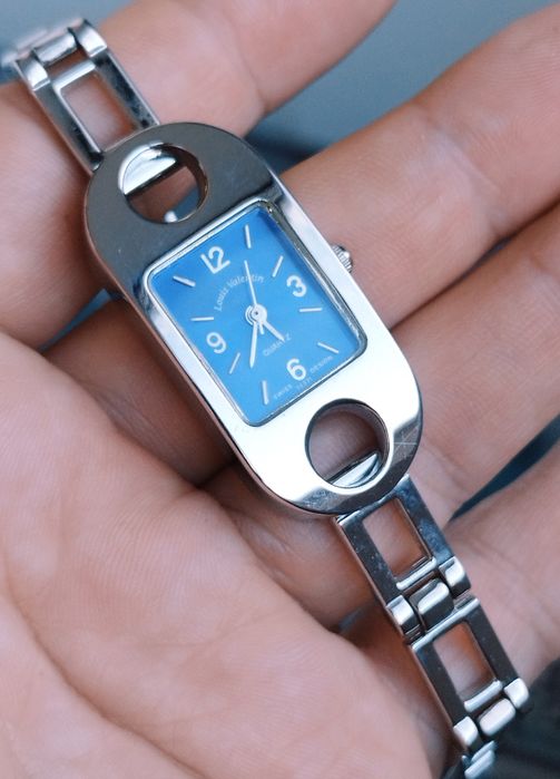 Ceas de damă Louis Valentin cu quartz, carcasă și curea din oțel inox