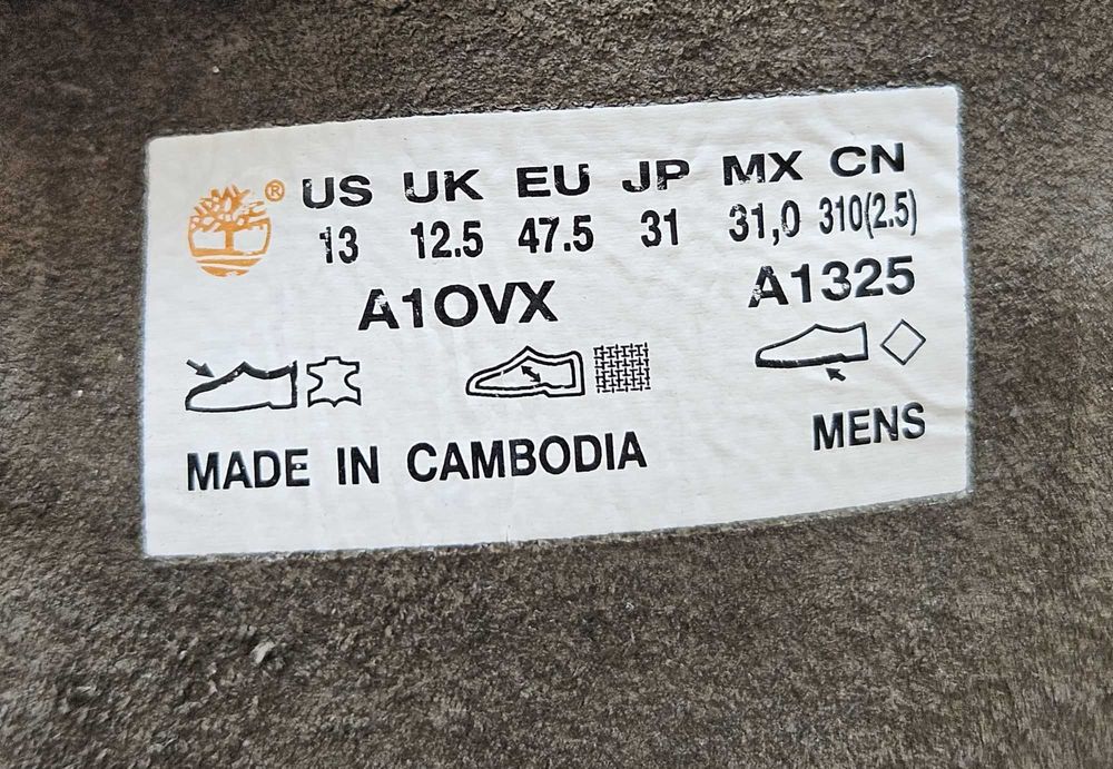 Мъжки кожени кецове Timberland Adventure 20 - 47,5