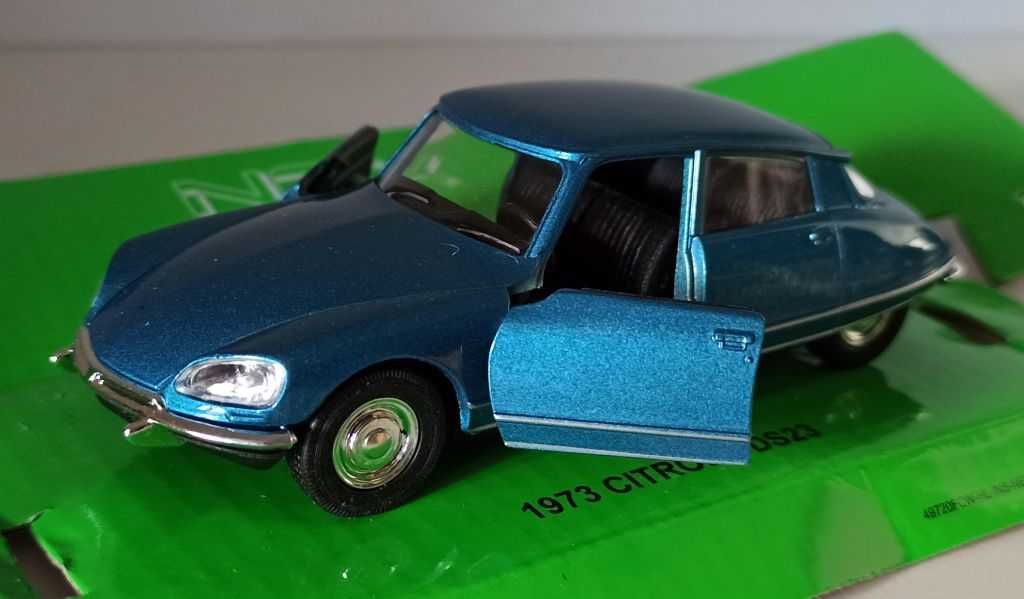 Macheta Citroen DS23 1974 albastru- Welly 1/36