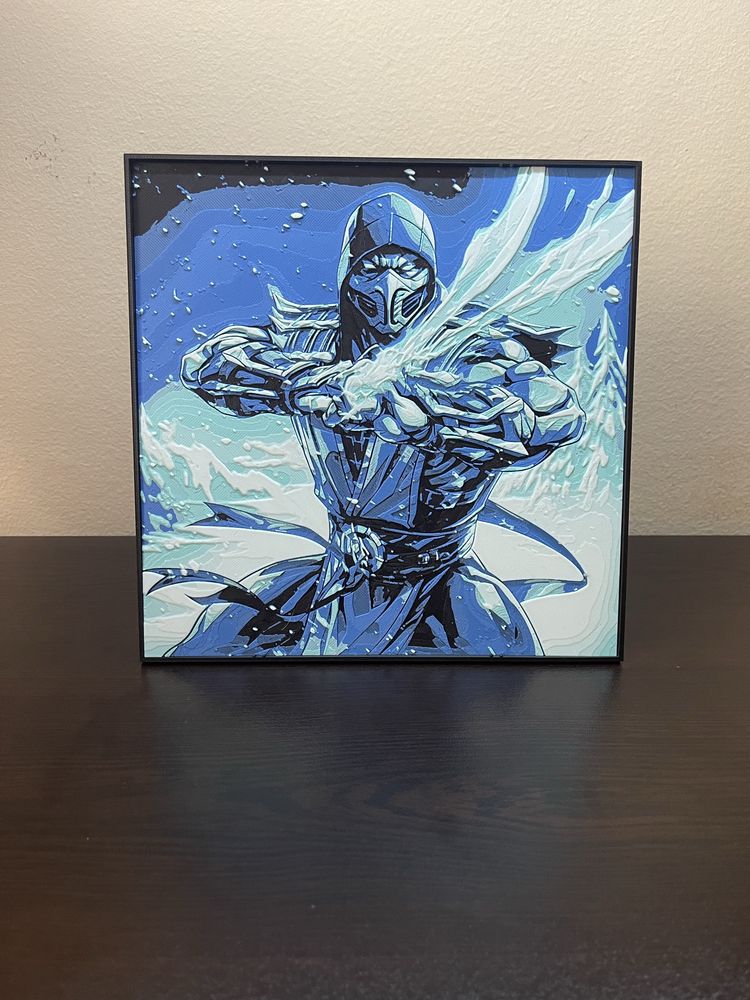 Релефни картини Mortal Kombat