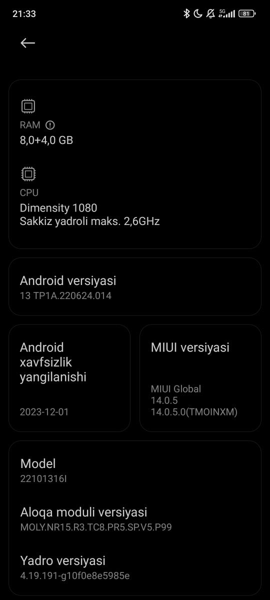 Redmi note 12 pro 5G 8+4/256gb