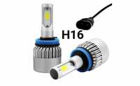 Becuri Led H16 16000Lumeni/6500K/72W