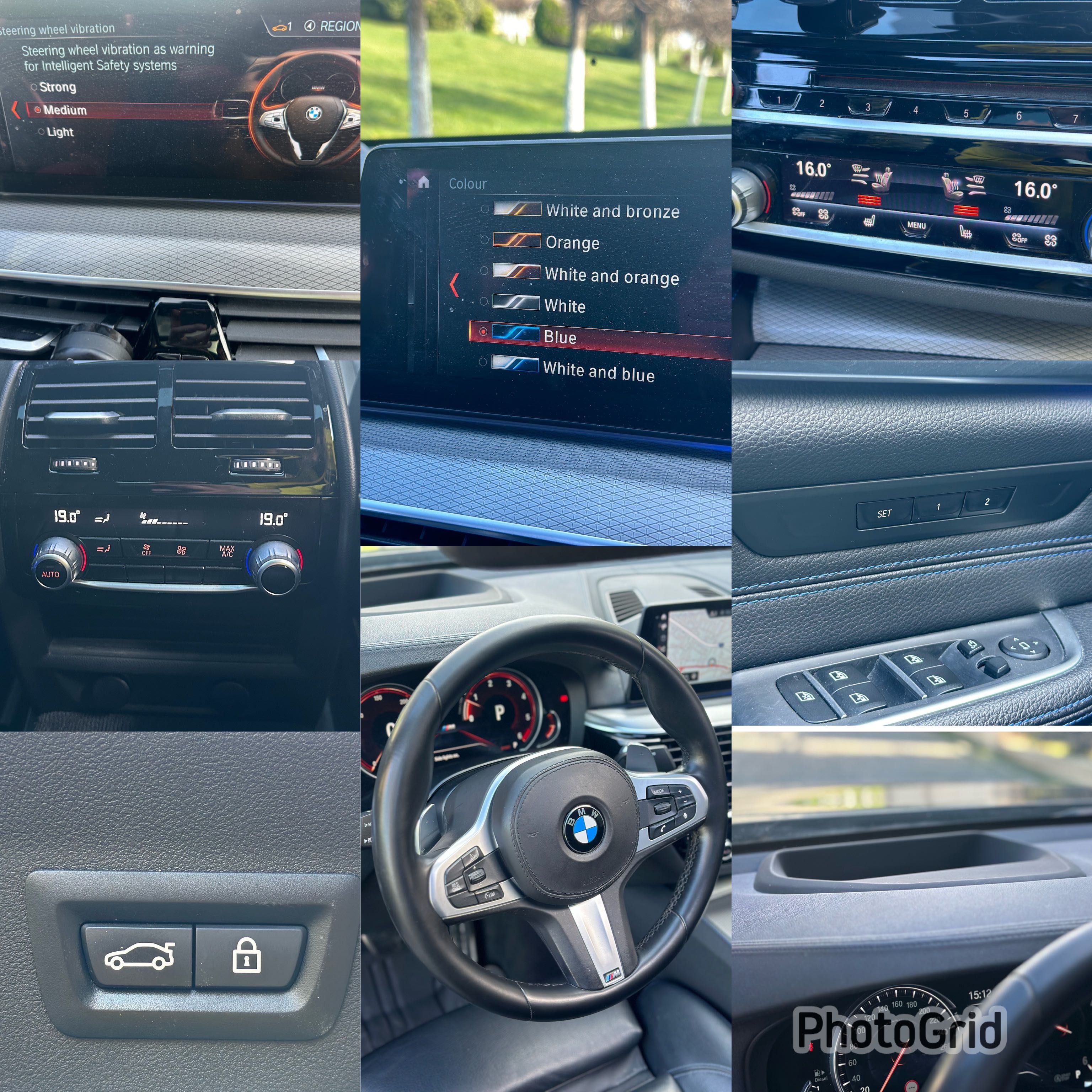 BMW 630XDrive-M Packet HUD /Panoramic/Memorii/Ambientale