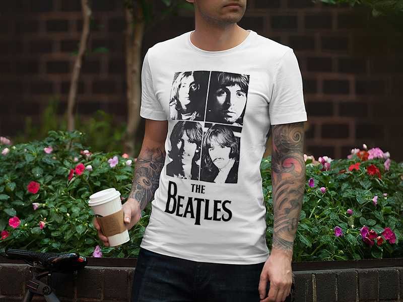 Тениски The Beatles 5 модела, всички размери