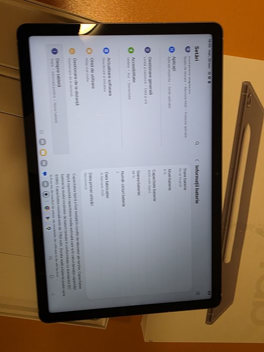 Samsung Galaxy Tab S10 FE 10.9" 256GB 12GB ram Grey resigilata factura