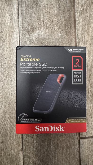 Hard 2 TB Sandisk extreme nou