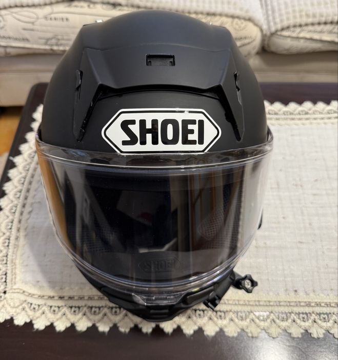 Vand casca moto Shoei X SPR PRO cu sistem Cardo Packtalk Edge instalat