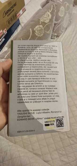 Athenée Palace Rosa Goldschmidt Waldeck