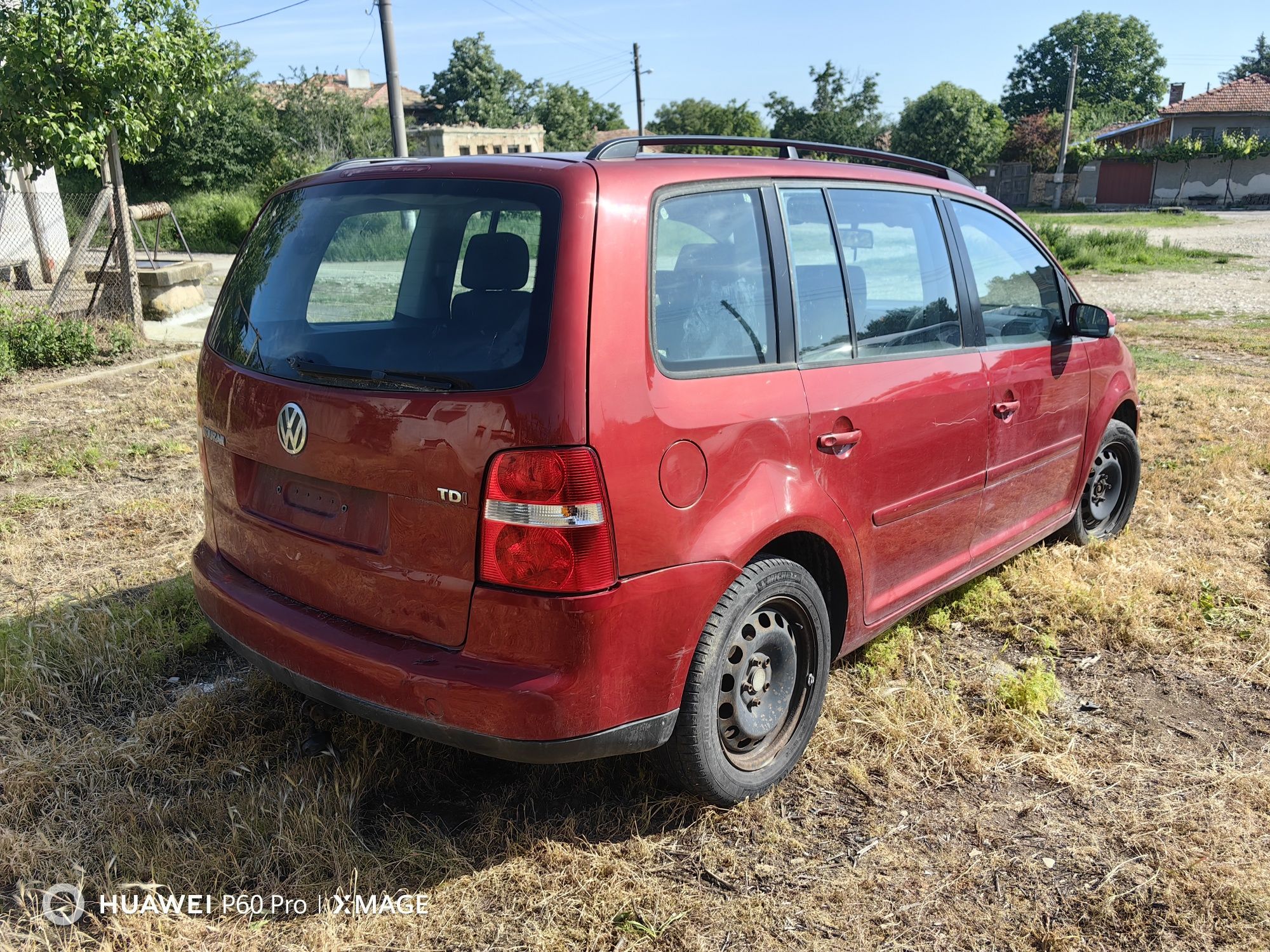 Vw Touran 1.9TDI BKC 6 скорости на части