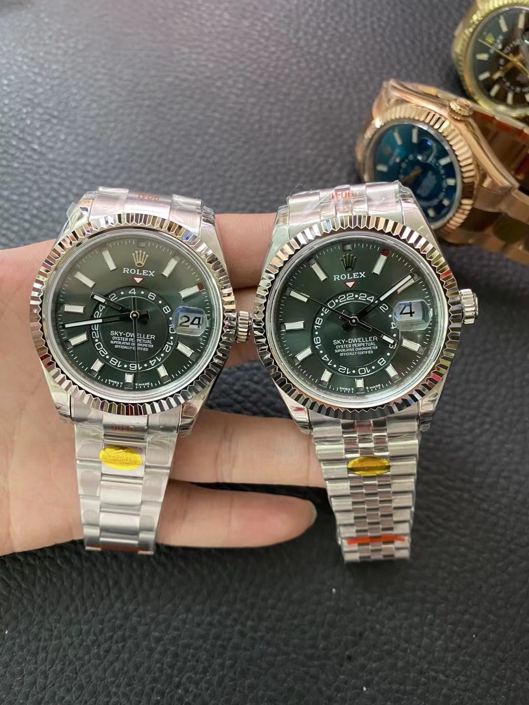 Rolex Sky-Dweller Jubilee verde