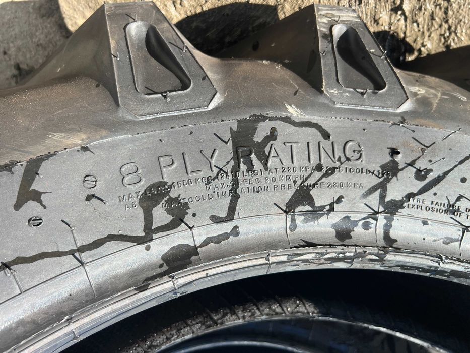 12.4-28 marca SPEDWAYS cauciucuri noi cu 8 pliuri pentru tractor