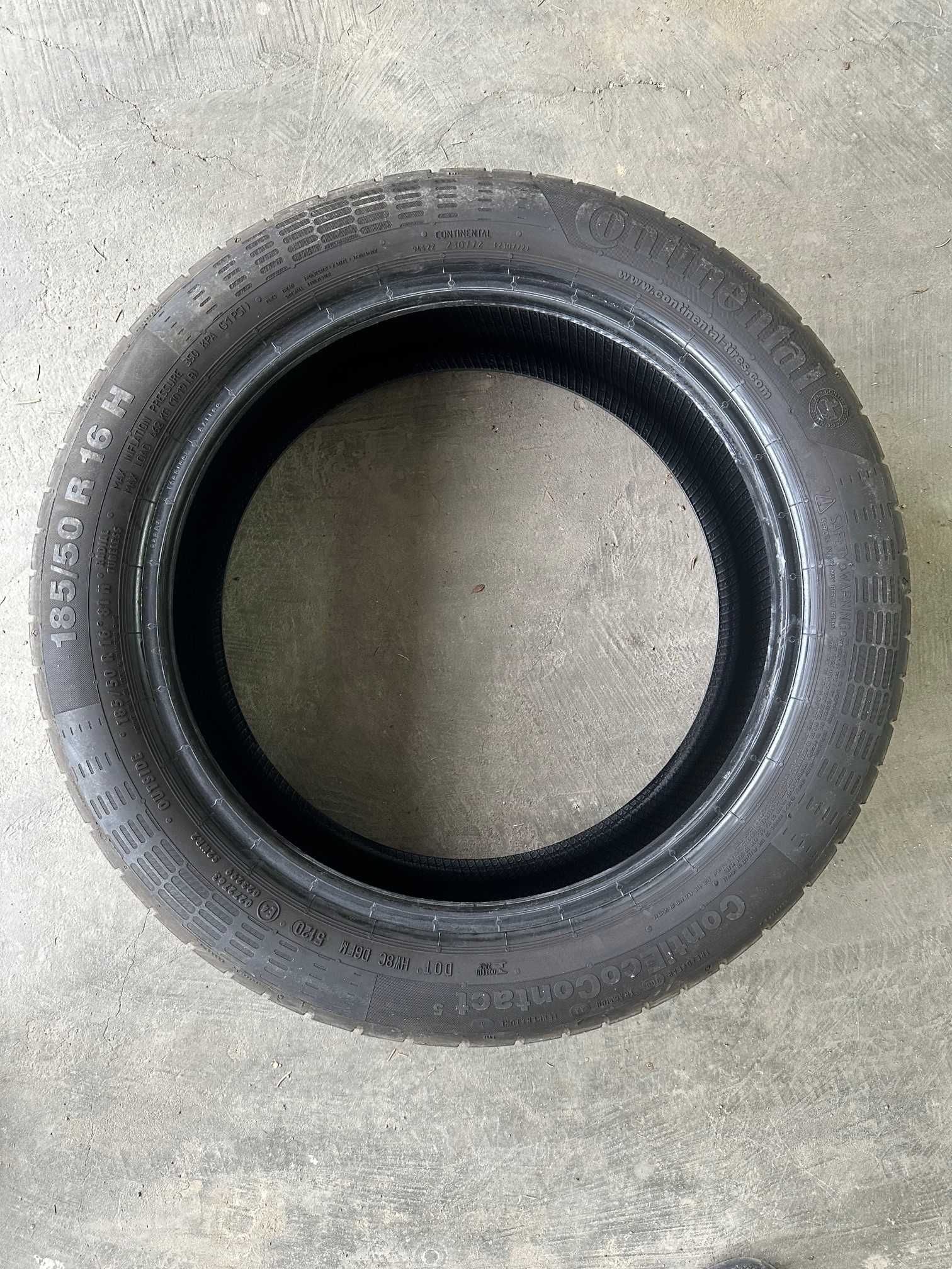 Летни Гуми CONTINENTAL ContiEcoContact 5 185/50 R16 81H