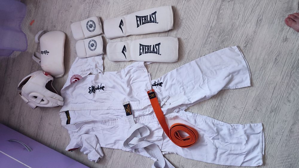 Полная экипировка каратэ 5-6 лет