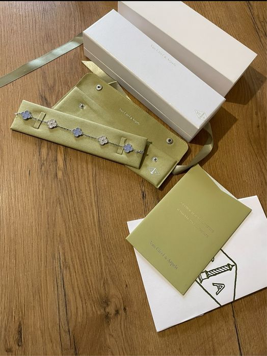 Van Cleef & Arpels - Bratara Silver Diamond & Purple