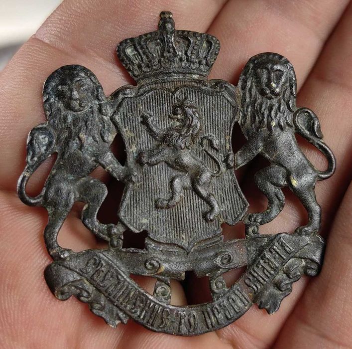 КНЯЖЕСКИ ЗНАК КОКАРДА Съединението Прави Силата Непочиствана