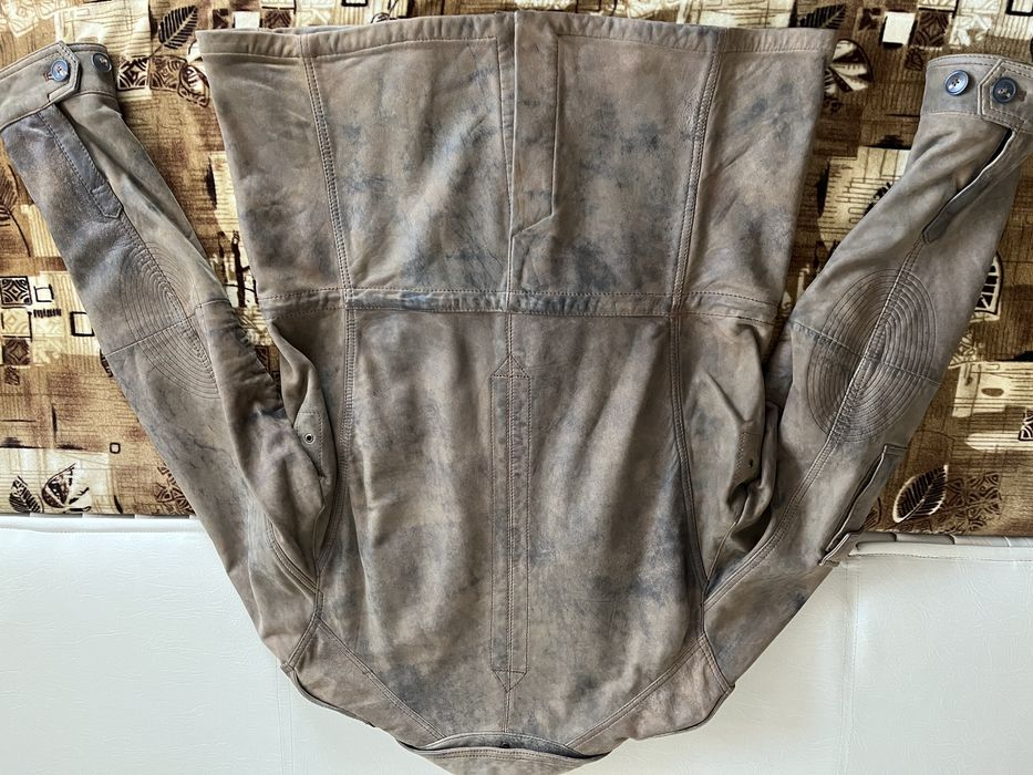 Geaca de piele Massimo Dutti