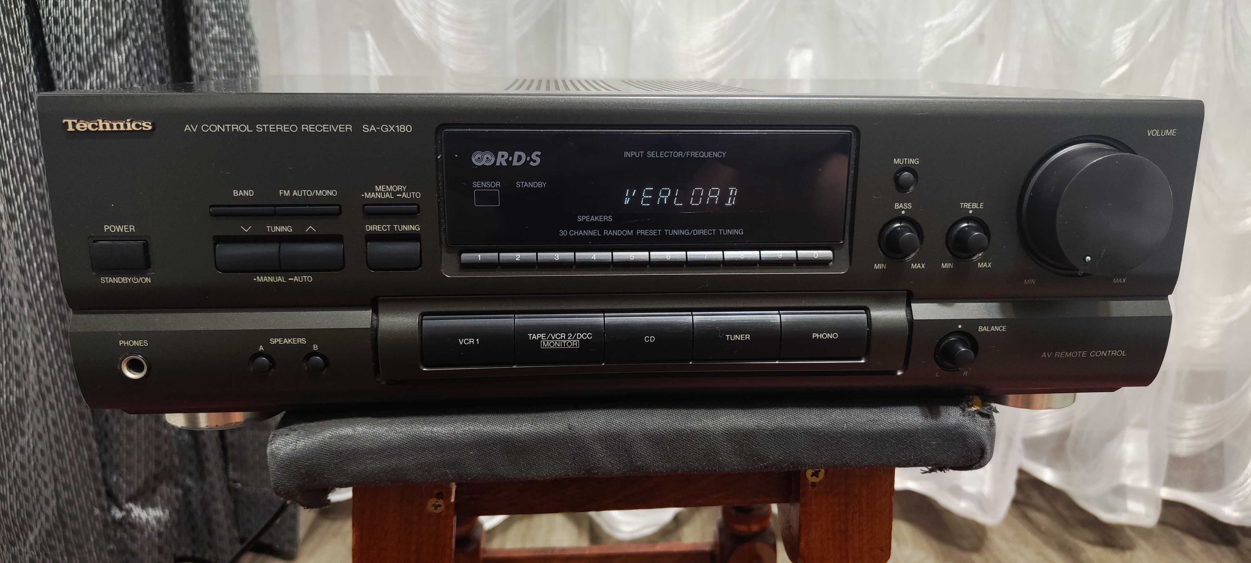 Amplificator Audio DEFECT Technics SA-GX180 Statie Amplituner