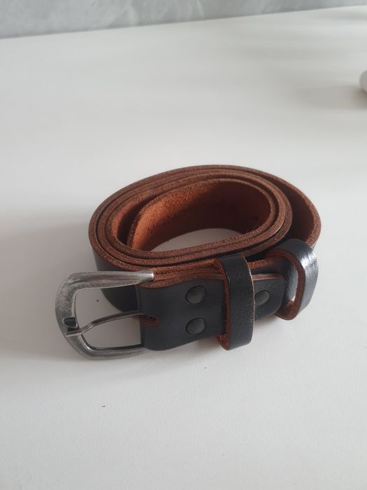 Кожаный ремень мужской