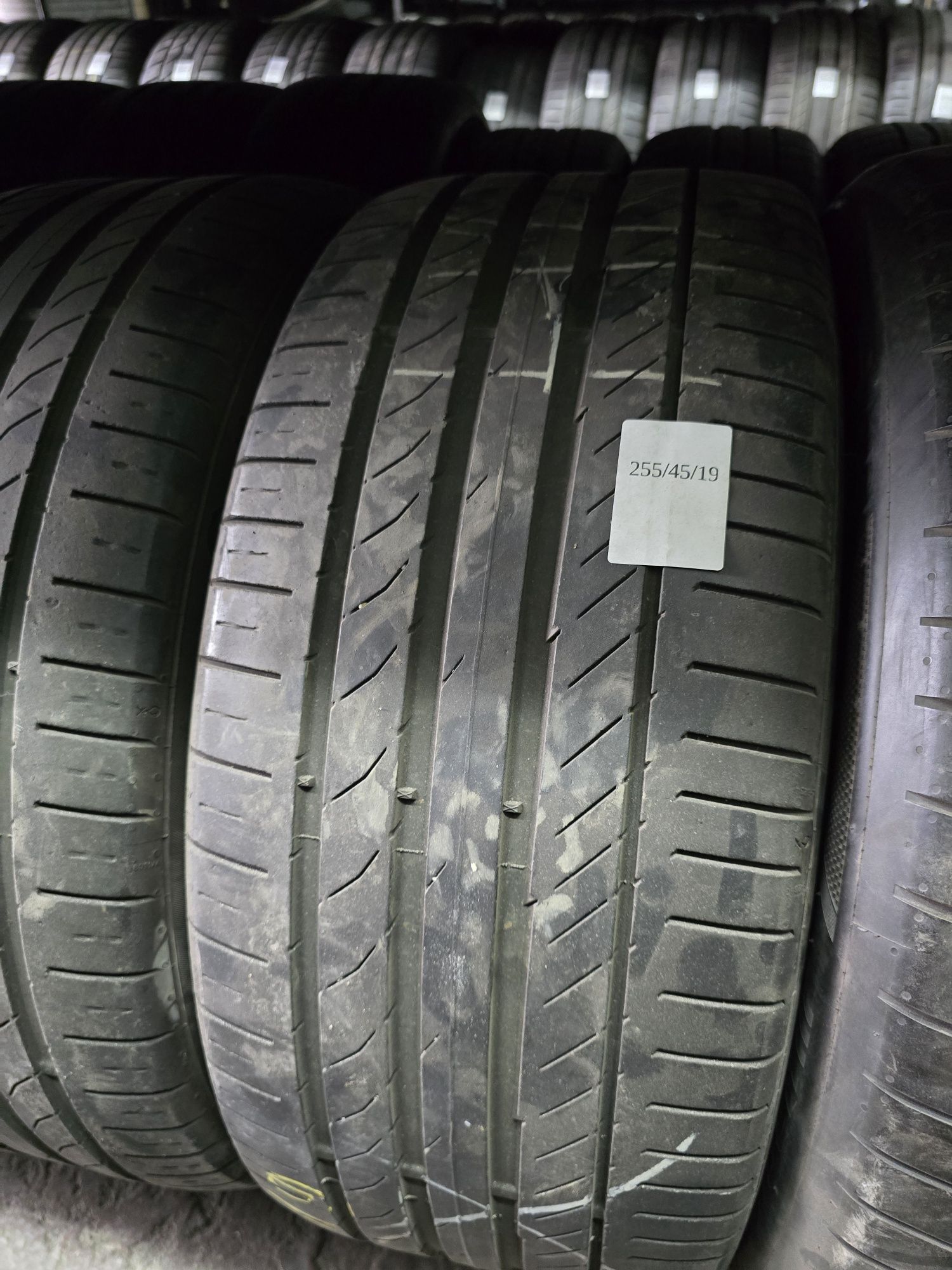 2x Anvelope 255/45/19 VARA CONTINENTAL 2019 Stare impecabila