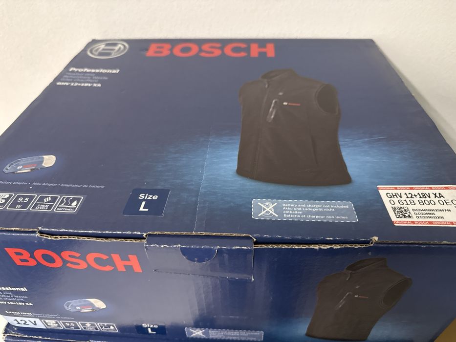 Vesta cu ingalzire Bosch GHH 12-18V marimi L si XL