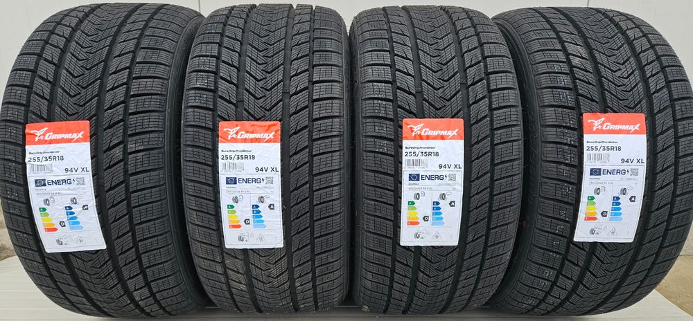 255/35 R18, 94V XL, GRIPMAX, Anvelope iarna M+S,Aderenta clasa A