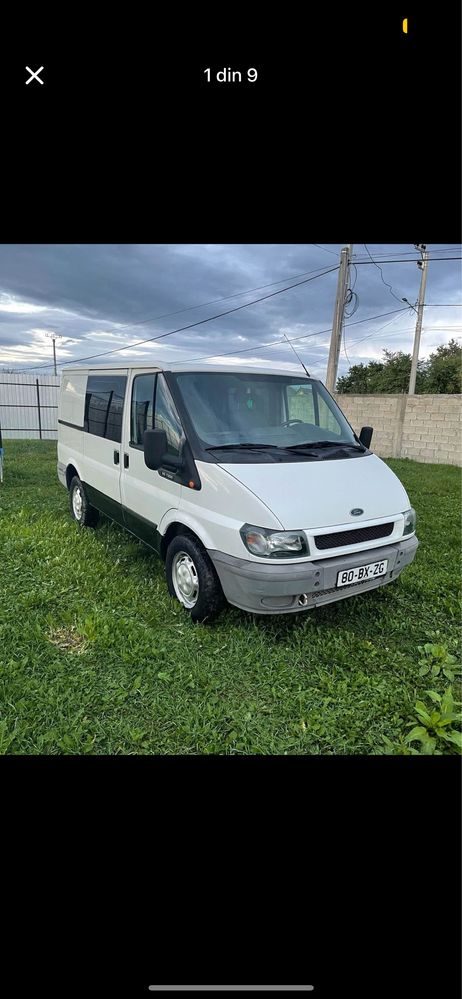 Ford Transit 2.4 Diesel 05/2006 Mixt 6 Locuri +Marfa