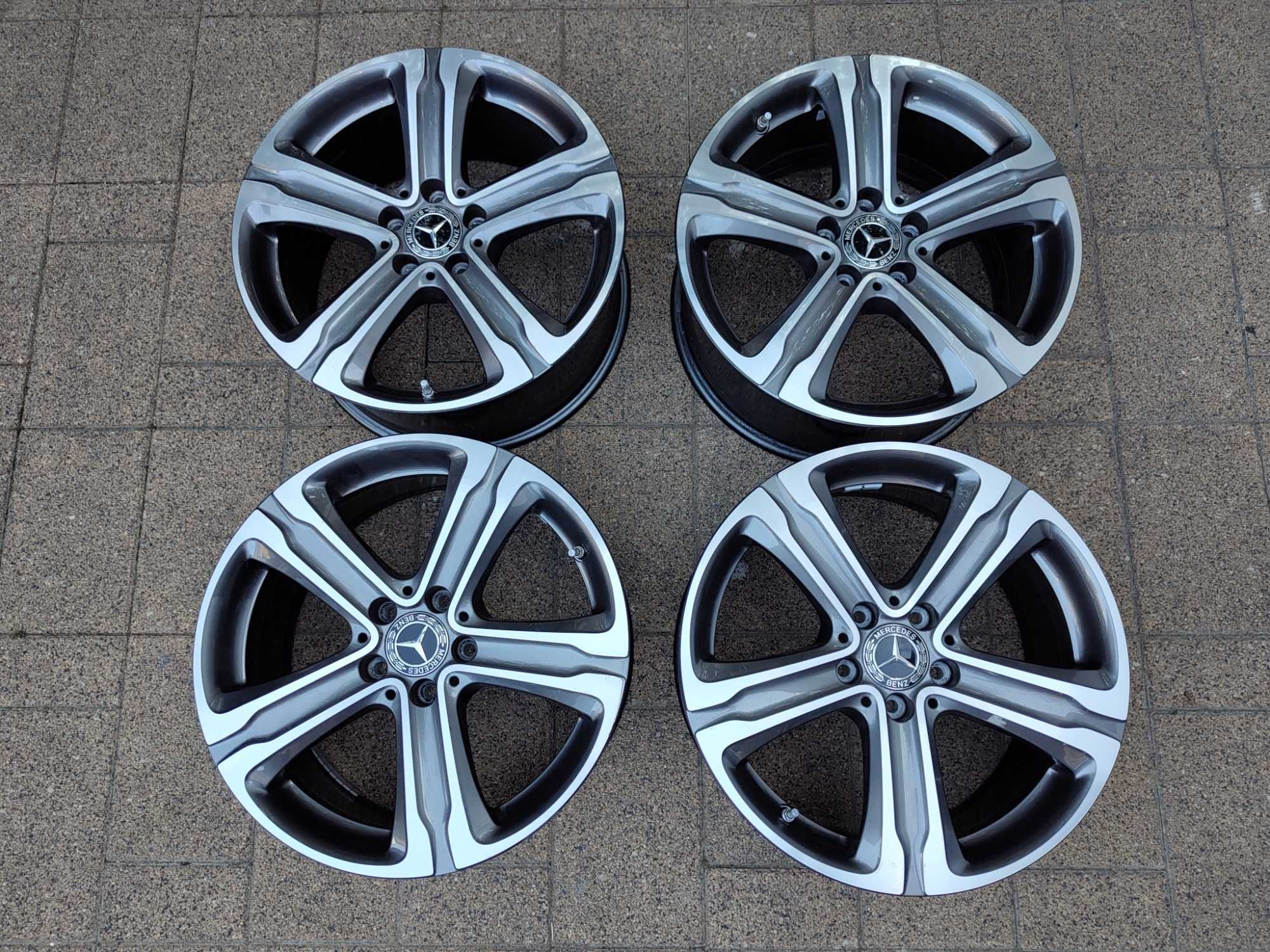 Jante 18 originale Mercedes GLC Vito Viano C Class GLA GLB cu senzori