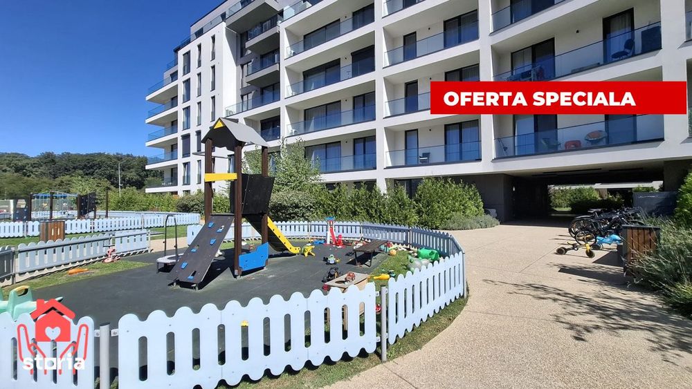 Baneasa Shopping City (THE IVY)-4 camere luminoase, mobilier premium,