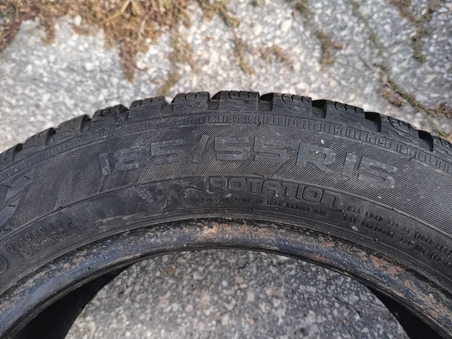 Зимни гуми 4 бр. 185/55R15 Nokian dot 2921 - 7mm
