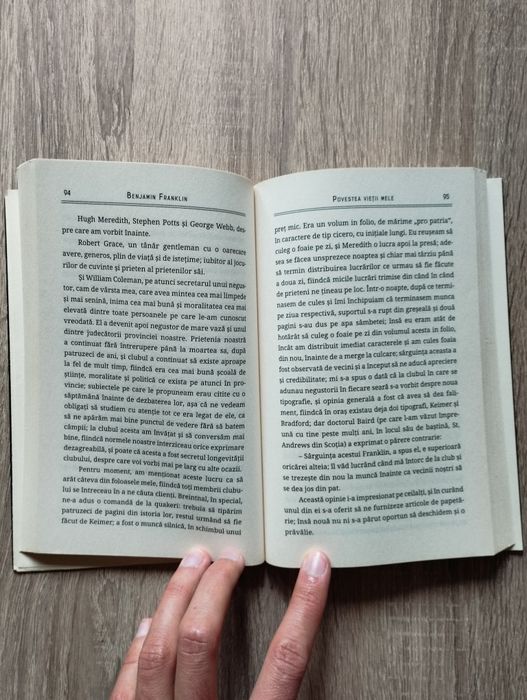 Povestea Vieții Mele - Benjamin Franklin