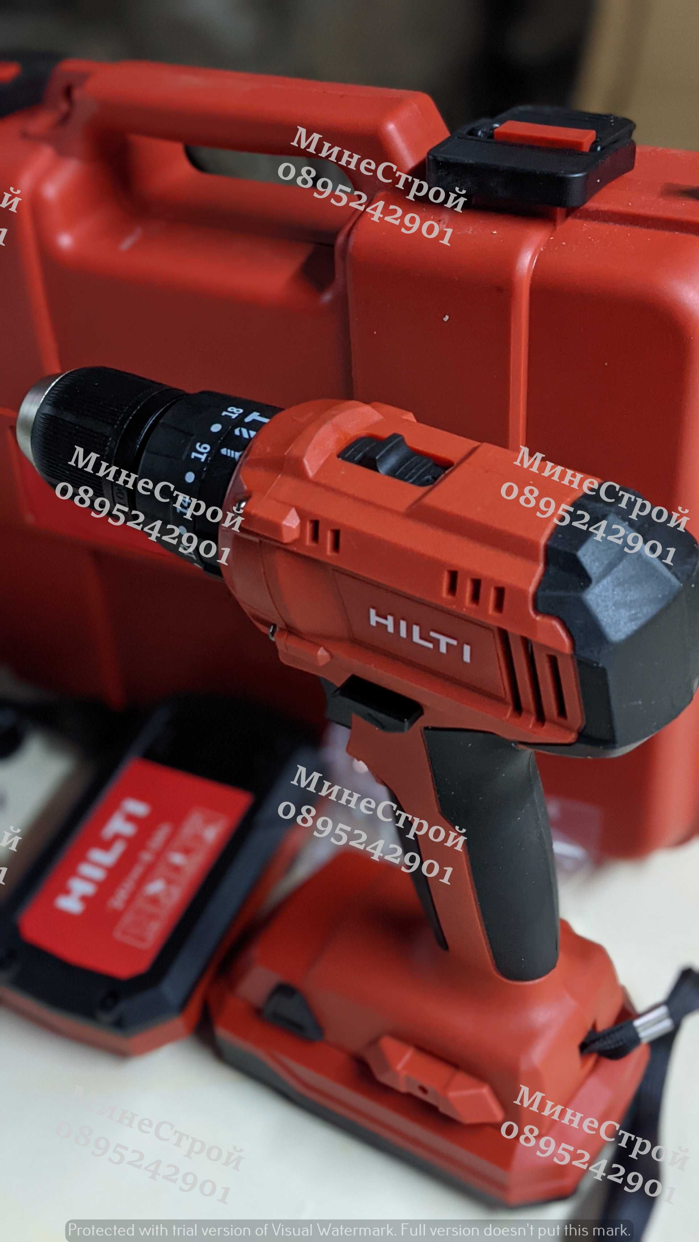 Акумулаторен Ударен Винтоверт ХИЛТИ / HILTI 24V 8Ah 2 Батерии