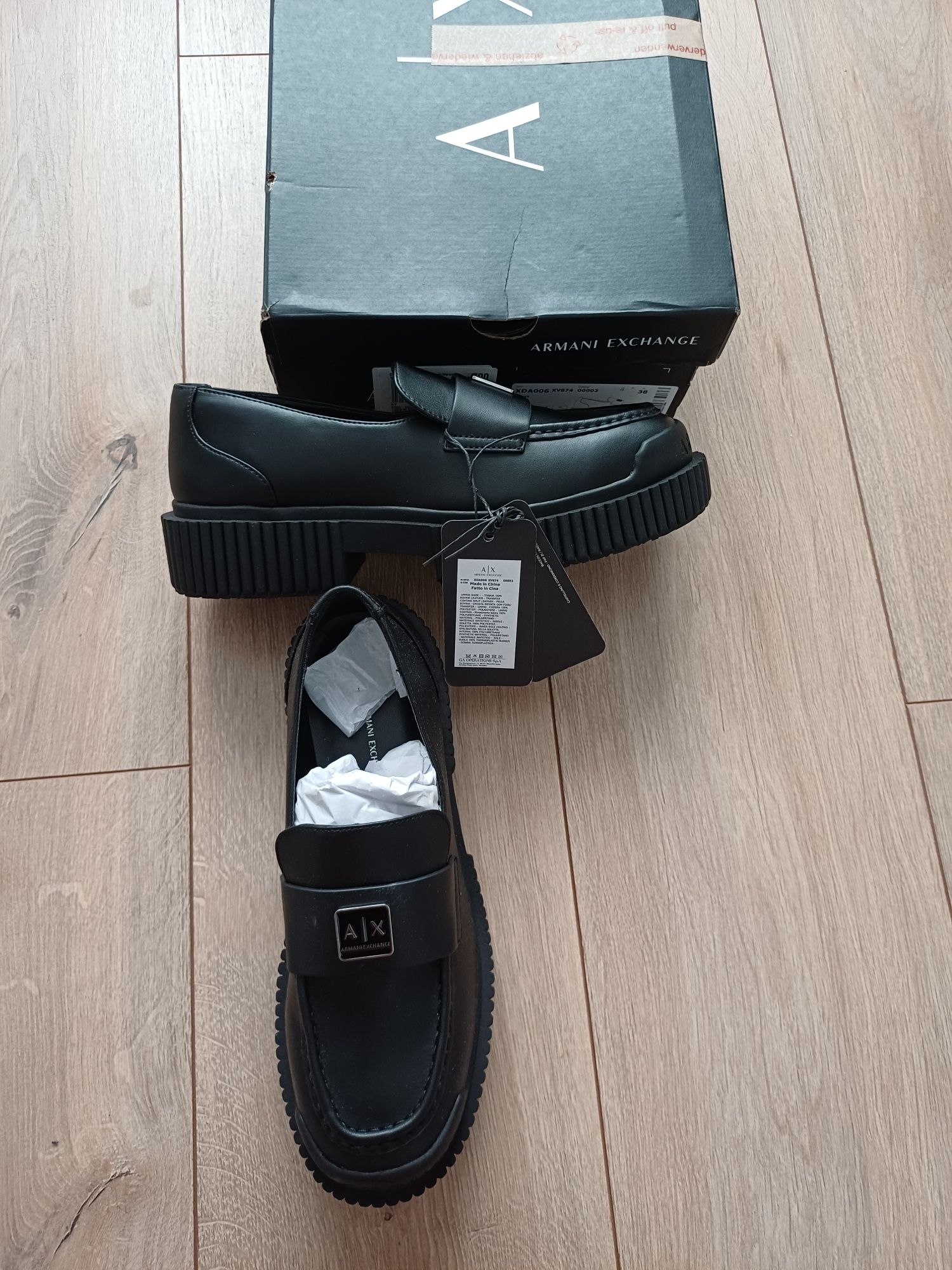 Дамски лоуфъри Armani Exchange