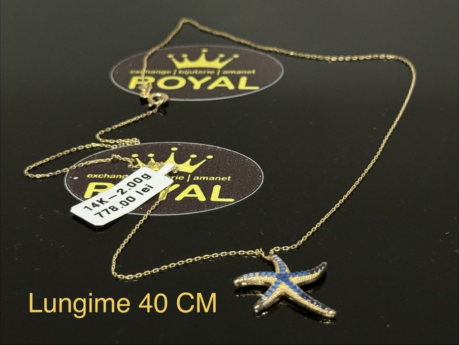 Bijuteria ROYAL : Lant AUR 14K / 2 GR