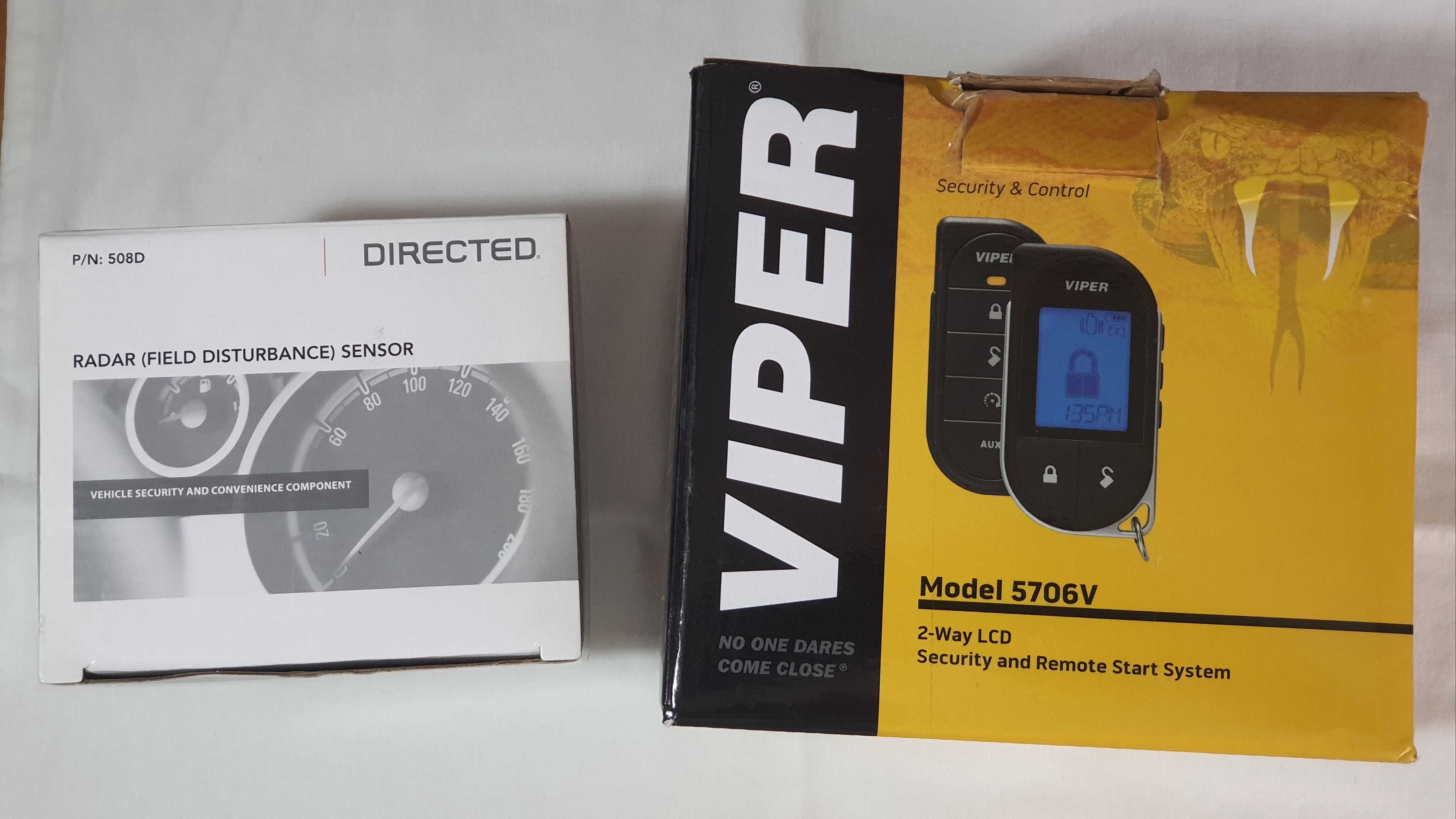 Sistem securitate auto VIPER - nefolosit