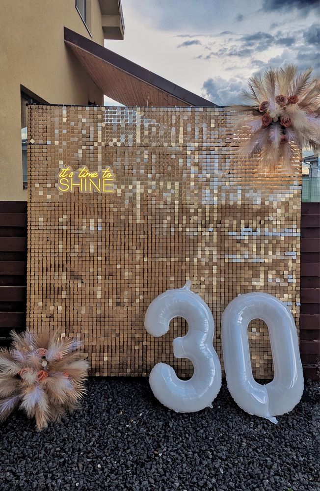 Photo corner Shimmer wall