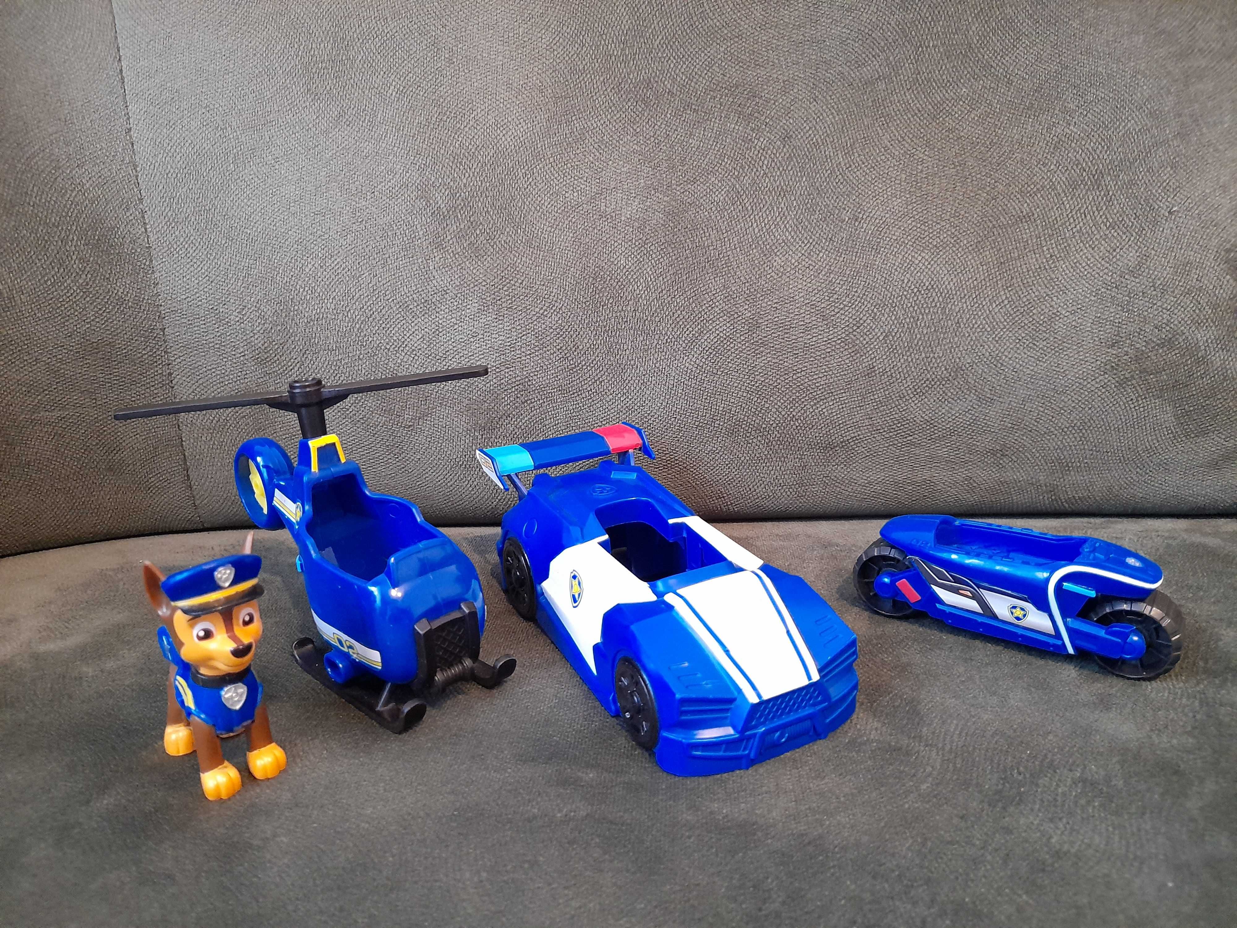 Masina de politie, elicopter Paw Patrol - patrula catelusilor