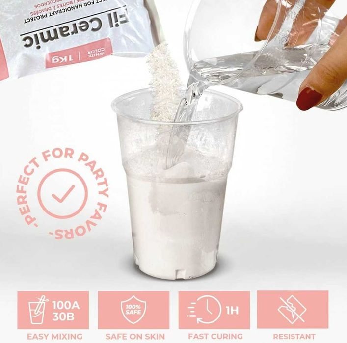 FIL CERAMIC Висококачествена бяла керамика, безопасна и лесна употреба